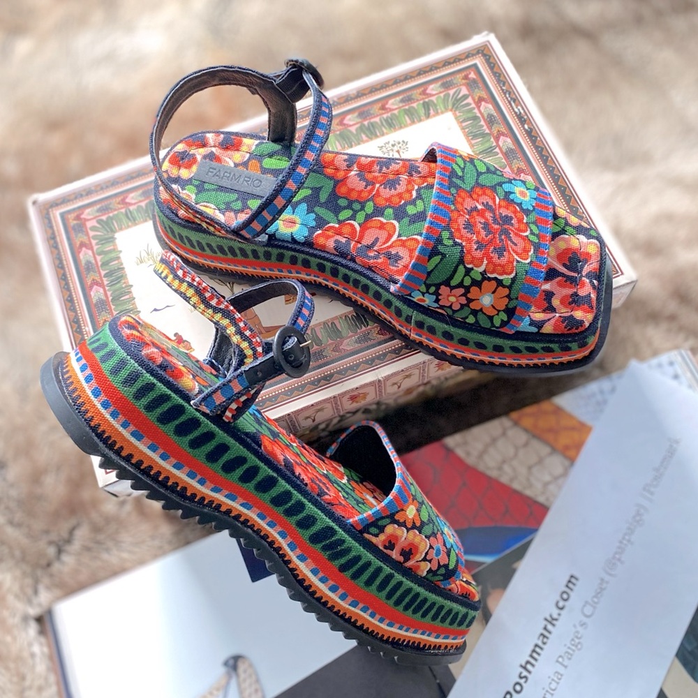 Farm Rio Spring Delight Sandals - Picture 14 of 14
